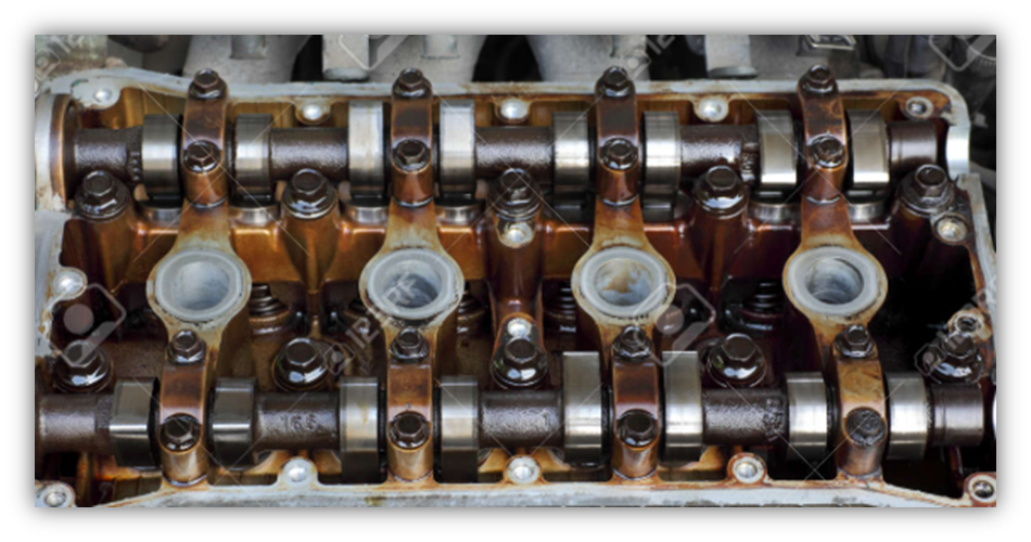 3. 크랭크샤프트 및 캠샤프트 실 마모