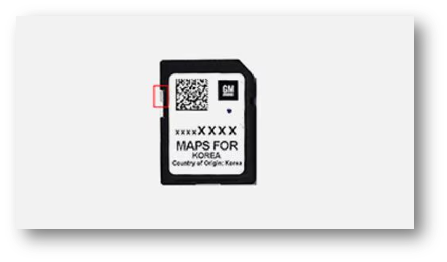 SD 카드 측면의 Lock