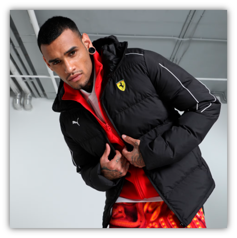 TOP2. Ferrari Race EcoLite Padded Jacket